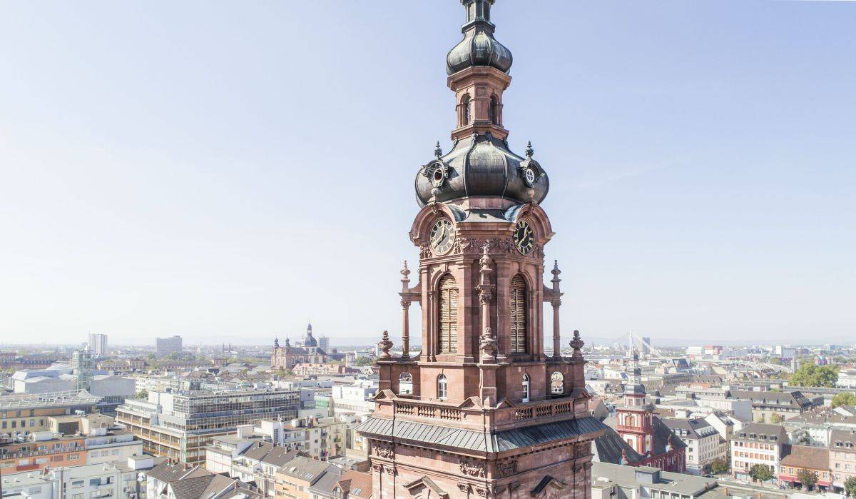 Turm der CityKirche Konkordien