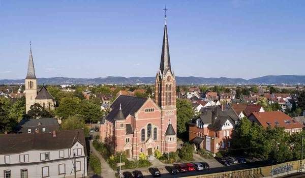 Quelle: EKMA, Johannes Vogt Bild von Johannes-Calvin-Kirche