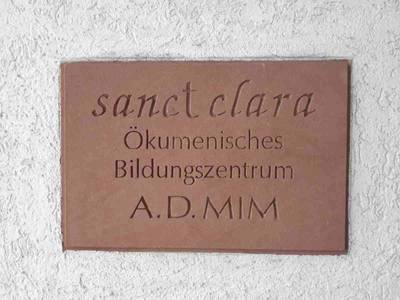 Bild des Schildes von sanctclara