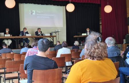 Bild von der Stadtsynode Mai 2025