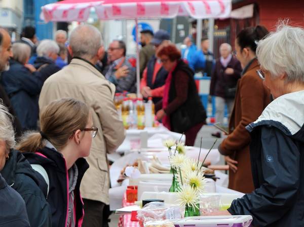 Bild  von der Meile der Religionen 2019