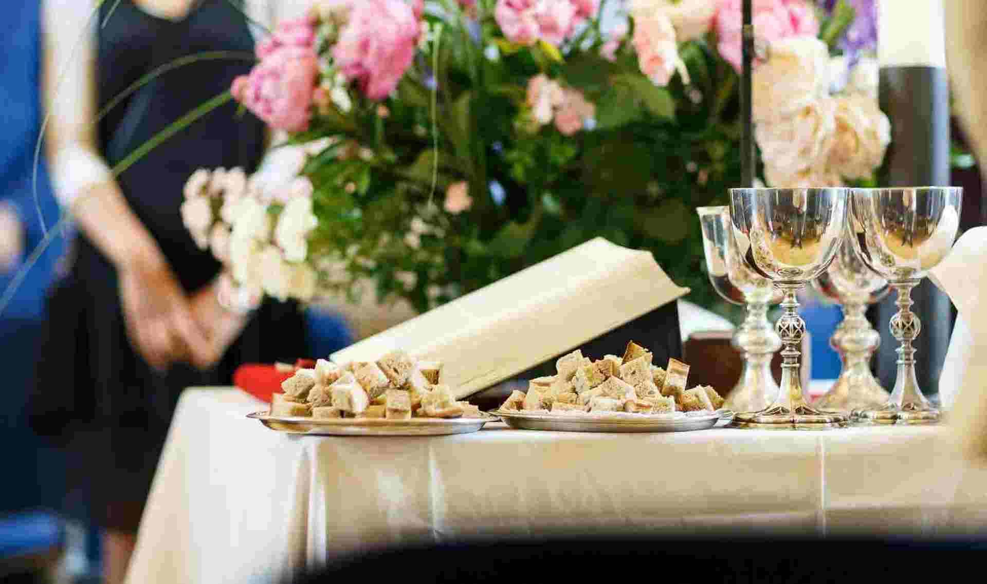 Bild des Abendmahl-Altars