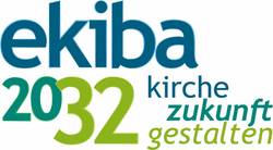 Quelle: ekiba, ekiba2032_Claim_4c Bild vom Logo ekiba2032 kirche zukunft gestalten