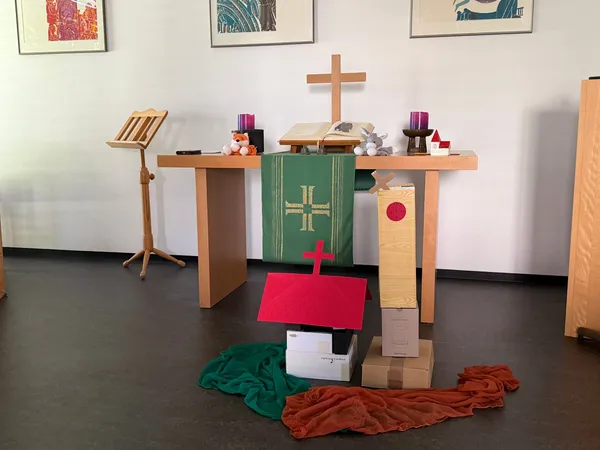 Lass uns eine Kirche bauen