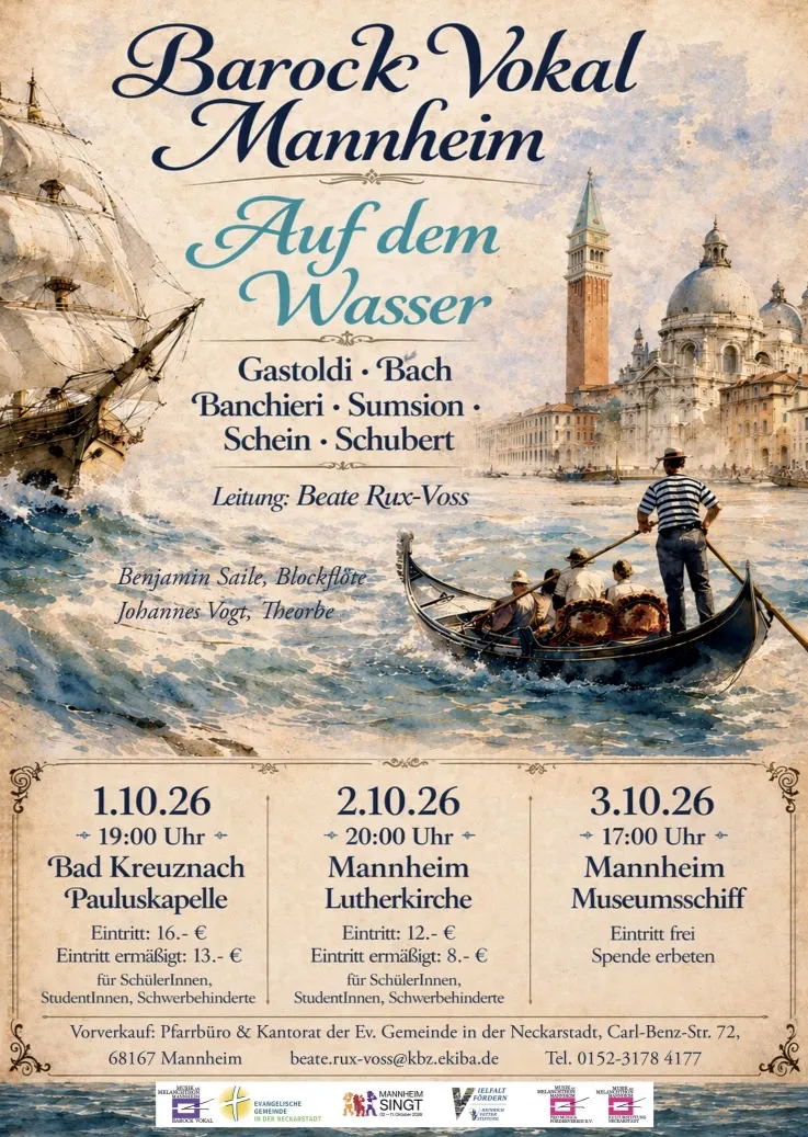 Ein Venezianer auf seinem Boot.