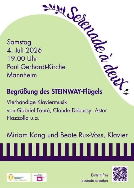 Quelle: EGidN KW Der neue Flügel erklingt im Konzert am 4.7.