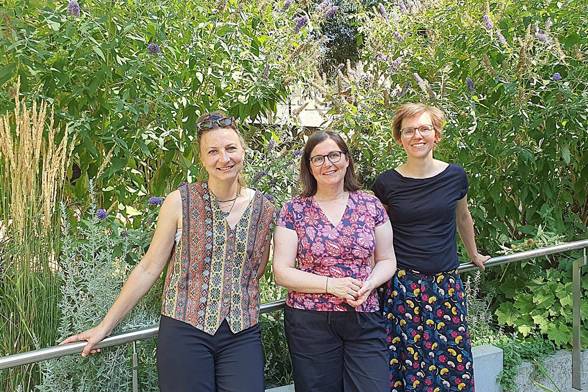 Quelle: Andrea Huber Lisa Ramchen, Susanne Komorowski und Johanna Falkenhahn
